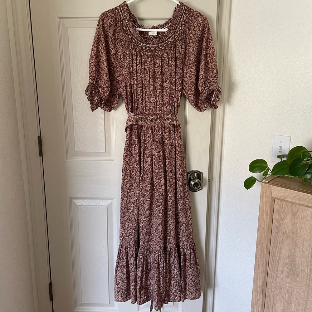 SOLD Doen Isidore Dress in Terra Garden Bloom